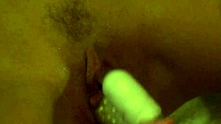 my favorite: layla jade penetrates monica mayhem with vibrator