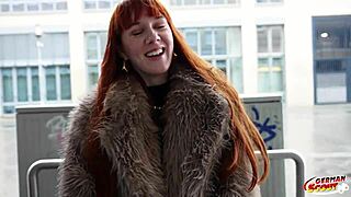 german scout, is this skinny tall redhead soley summer ready for her first porn casting?