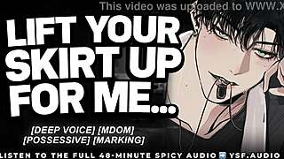 dominant boyfriend takes you into the dressing room 😈