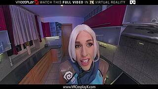 eveline dellai as jett gets deep anal fuck