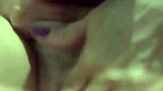 Naughty Old Woman Masturbating Passionately!