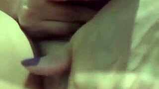 Naughty Old Woman Masturbating Passionately!