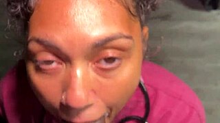 sexy latina nurse bumps into doctor, gets prescribed bbc