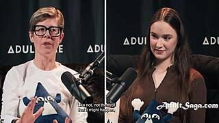 Hazel moore and bree mills discuss daily anal routines in casting interview