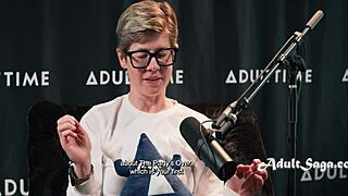 Hazel moore and bree mills discuss daily anal routines in casting interview