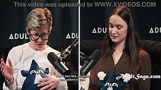 Hazel moore and bree mills discuss daily anal routines in casting interview