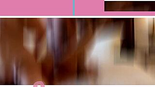 A mature milf joins her step daughter in intense threesome with riding and blowjob