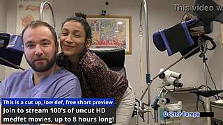 Dr tampa performs the entrance physical on miss mars at tampa university backstage