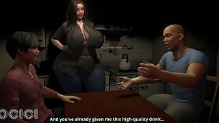 Next Door Virtamate Offers Thigh Job in 3D Cartoon Hentai