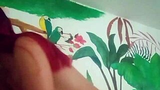 I filmed this homemade video with my stepbrother