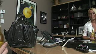 Fucking blonde milf Melanie Monroe with big cock