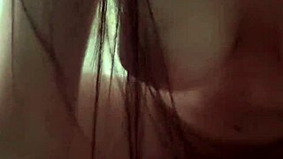 natural big boobs wife horny riding and bouncing boobs is so hot