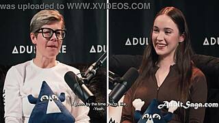 Hazel moore and bree mills discuss daily anal routines in casting interview