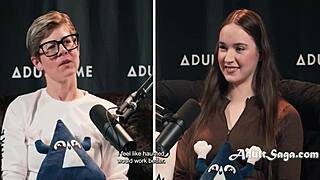Hazel moore and bree mills discuss daily anal routines in casting interview