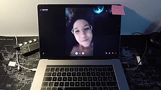 spanish milf actress fucks fan on webcam