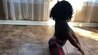 she's so flexible, bending in every way