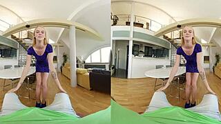 Mesmerizing Blonde Craves Your Cock In Vr! Get Ready For Czech Action!
