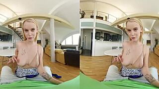 Mesmerizing Blonde Craves Your Cock In Vr! Get Ready For Czech Action!