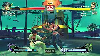 Young ninja engages in passionate fucking with karate student on the street