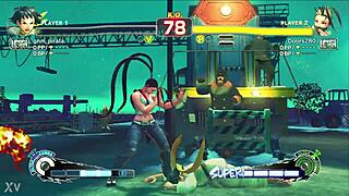 Young ninja engages in passionate fucking with karate student on the street