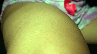 Upskirt of my Colombian stepsister