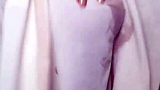 oiled up titfuck with big slutty tits and messy cumshot 😍