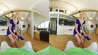 Mesmerizing Blonde Craves Your Cock In Vr! Get Ready For Czech Action!