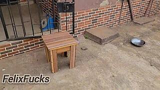 olosho house part with juicy ebony escorts in public quickie