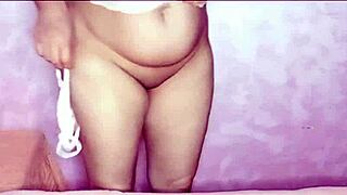 Arab Wife's Private Moment