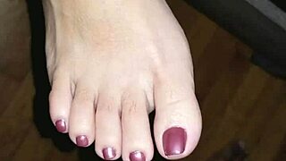 creamy toes and feet blasted