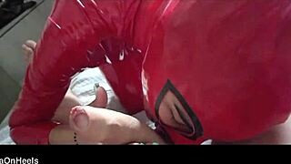 Milf Perfect Blowjob with Cum Swallowing Close Up