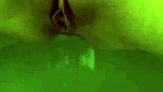 She sneaks into the bathroom with me, sucking my cock and tasting cum