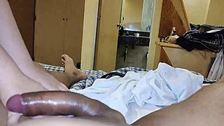 She Rides My Dick With Her Ass And I Cum Inside!