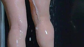 college babes in soapy shower, big asses bouncing with bubbles 😍