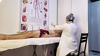 Patient Gets Erect During Nurse Exam