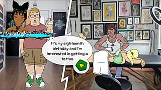 i love her dominating inked breasts