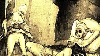 vintage erotic art collection