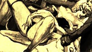 vintage erotic art collection