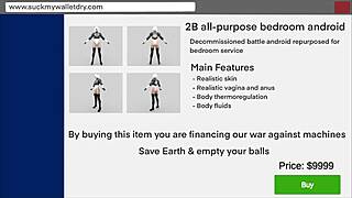 Android Type 2B Slut Oral Anal Cowgirl Riding