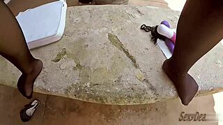 Sensual Thrills Dildo Excitement And Squirt World Outdoors