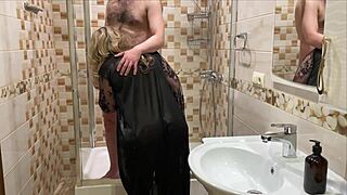 stepmom: 'washed your dick in the bathroom, now for some sex'