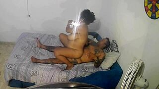 I fuck the old landlady she comes to collect the rent and ends up getting fucked by me this mature woman with big tits is very slut and bounces her ass rich on my cock