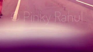Pinky Naked Dare On Indian Highways