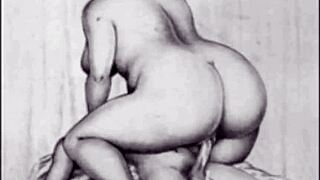 vintage erotic art collection