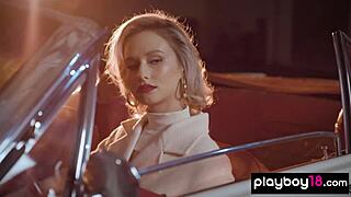 Glamorous All Natural Blonde Muse Polina Reveals Her Perfect Tits And Pussy