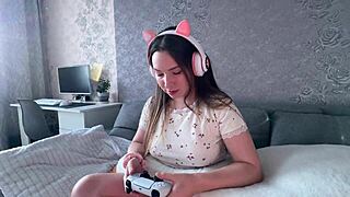 Seduced step sister into intense hardcore fuck while home alone