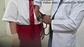 Is the Indian doctor using the student in hospital?