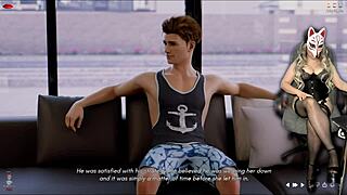 Ms Denver Plays Naughty Game in Just Stockings