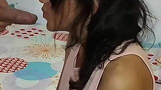 Colombian Couple Sucks Neighbor's Cock Deliciously!