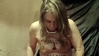 Female Slave Self-Humiliation Session